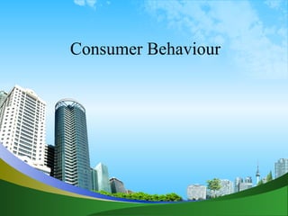 Consumer Behaviour 