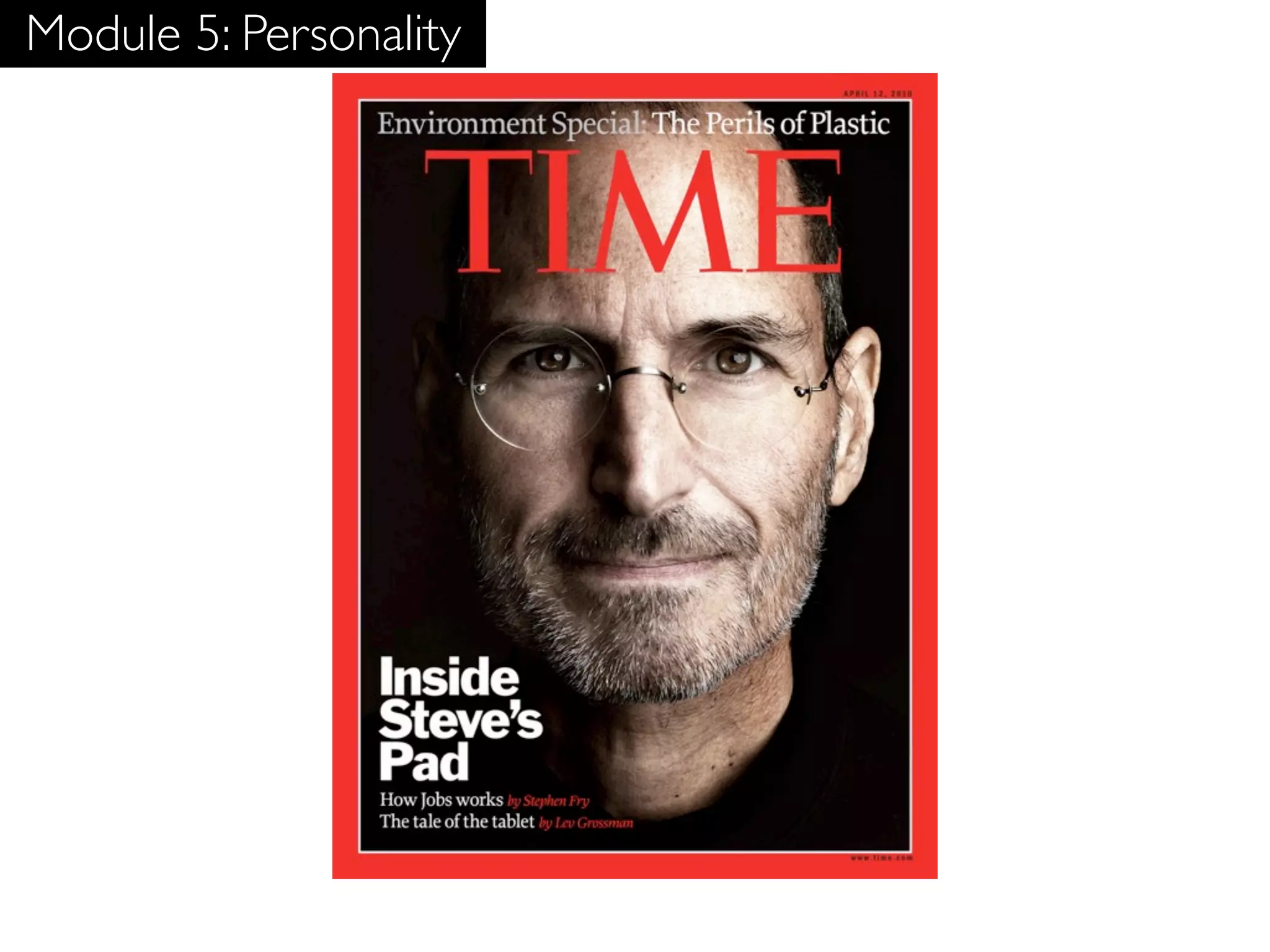 Module 5: Personality
 