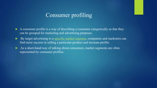 Consumer behaviour unit 2 | PPTX
