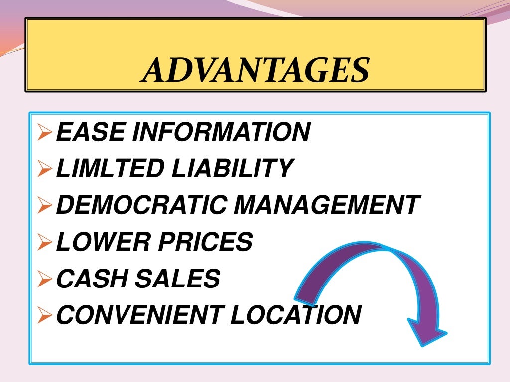 Consumer cooperative stores ppt