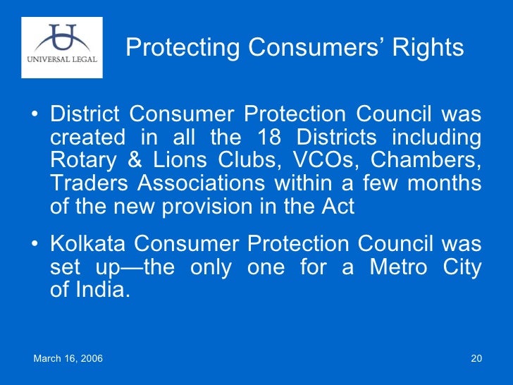 😊 Consumer rights protection council india. 6 Basic Consumer Rights