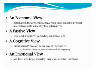 Consumer Decision Making Process | PPTX