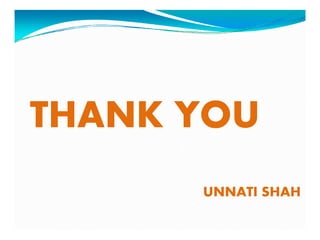 THANK YOU
UNNATI SHAH
 