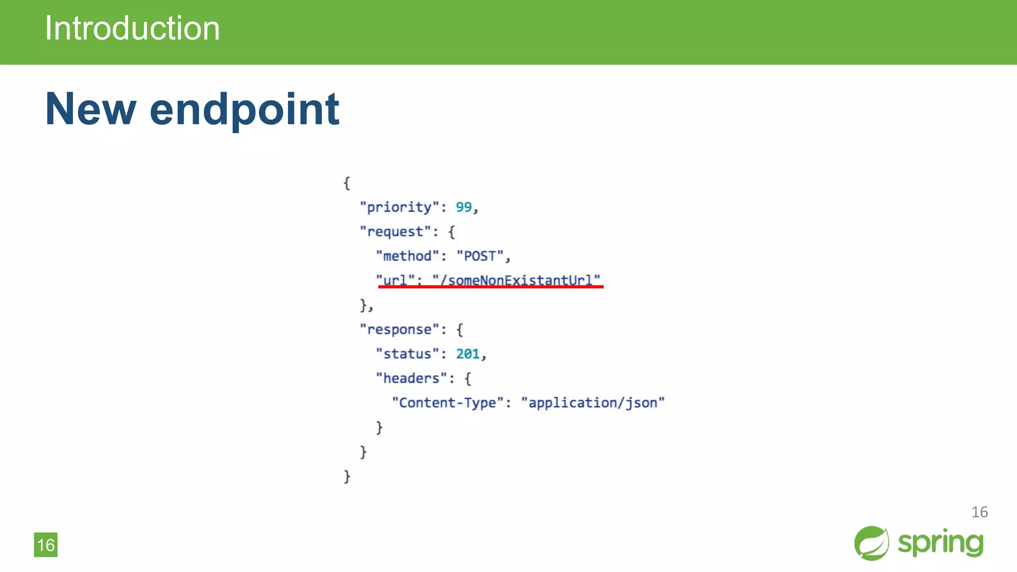 16
Introduction
New endpoint
16
 