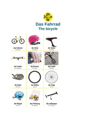 Das Fahrrad
The bicycle
 