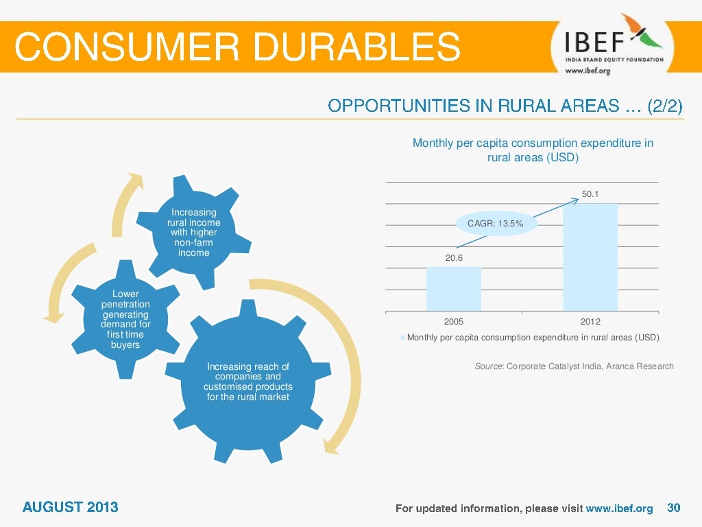 India Consumer durable Sector Report_August 2013