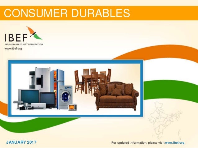 Dissertation report on consumer durables