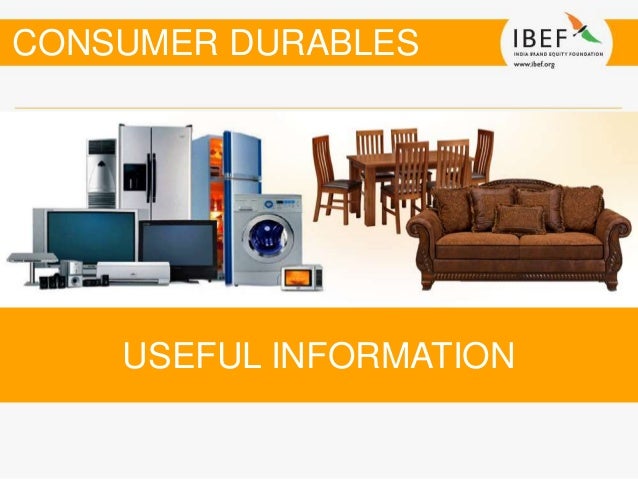 Dissertation report on consumer durables