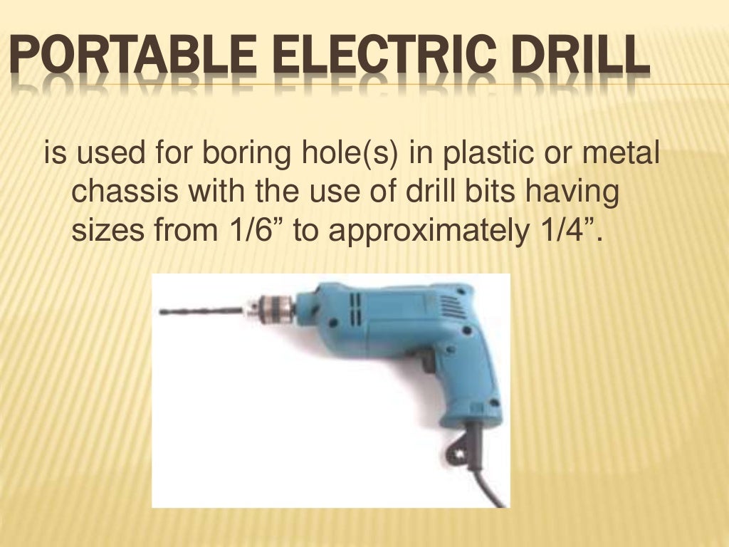 Consumer electronics basic hand tools