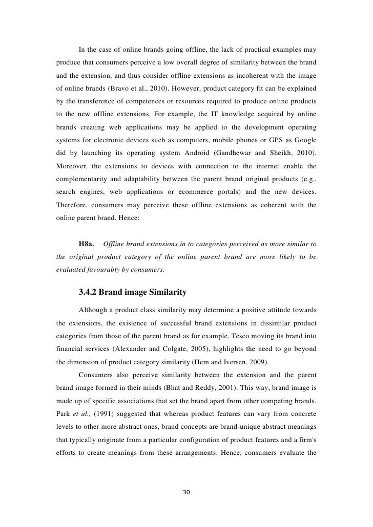Brand extension essay 08 picture