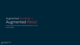 Consumer Experience [CX] Evolution
Carter Jenen // Latitude
Lat.co
For the Sake of Digital
Text Excerpt from :
SalesForce ...