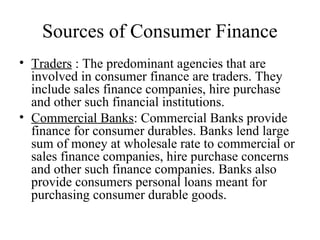Consumer Finance Ppt Ppt