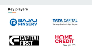 Key players
● Home Credit
 