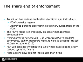 Consumer Finance Seminar
Compliance
Graham Richardson, Practice Group Head, Eversheds LLP
Lee O’Connell, Head of Legal and Compliance Consulting, Eversheds LLP
October 2013

 