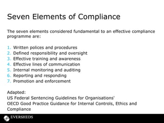 Consumer Finance Seminar
A few recent developments - OFT, FOS, the
courts and CMCs
Chris Busby, Partner, Eversheds LLP
October 2013

 