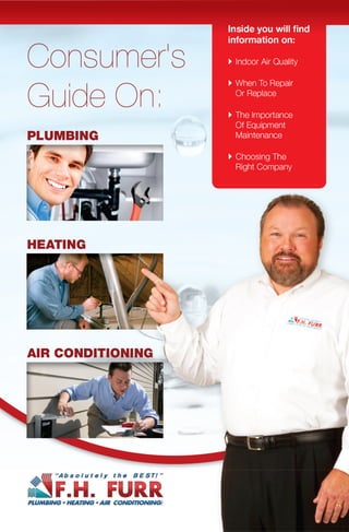 Consumer's Guide: Know Your Facts About Plumbing and HVAC! 