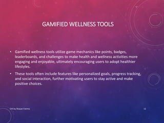 Consumer Health Informatics Lecture by Shayan Fatima | PDF