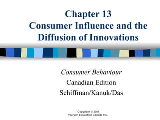 Consumer Influence and Innovation Diffusion | PPT