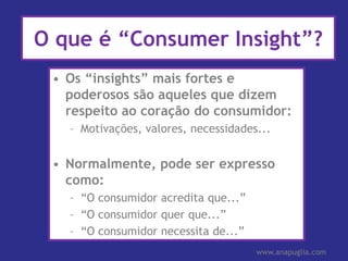 Existemcoisasaindamaisinteressantes em suasmentesquenossosprodutos e marcas.www.anapuglia.com