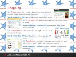 Consumer Insights and Social tools