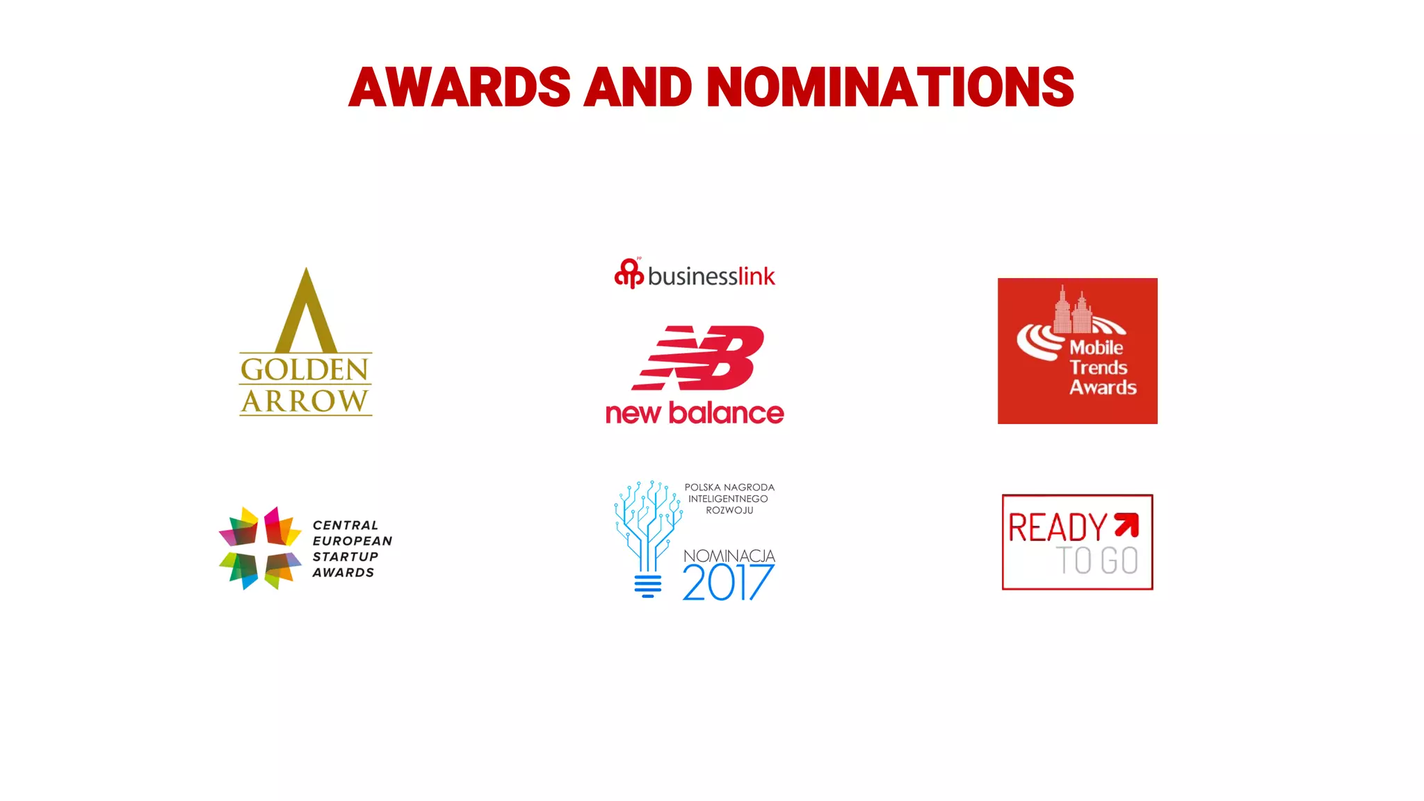 AWARDS AND NOMINATIONS
 