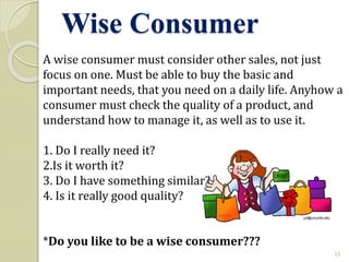 Being A Wise Consumer | Michelle's Money Minutes - Youtube