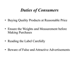 CONSUMERISM | PPTX