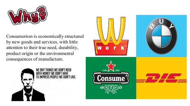 Consumerism and a brave new word