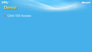 Demo:Citrix VDI Access