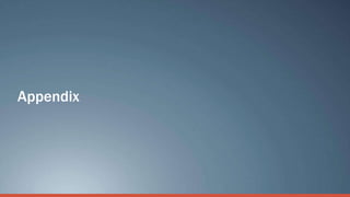 Appendix
 