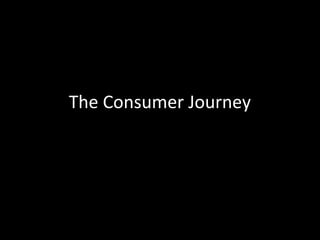 The Consumer Journey
 