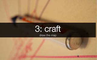3: craft
draw the map
 