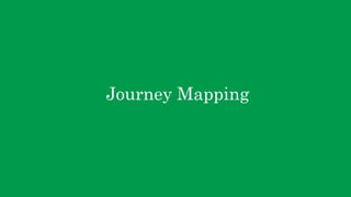 Journey Mapping
 