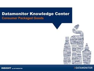 Datamonitor Knowledge Center Consumer Packaged Goods 