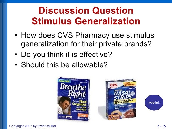 stimulus generalization