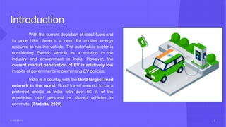 Consumer perception of electrical vehicles in India | PPTX