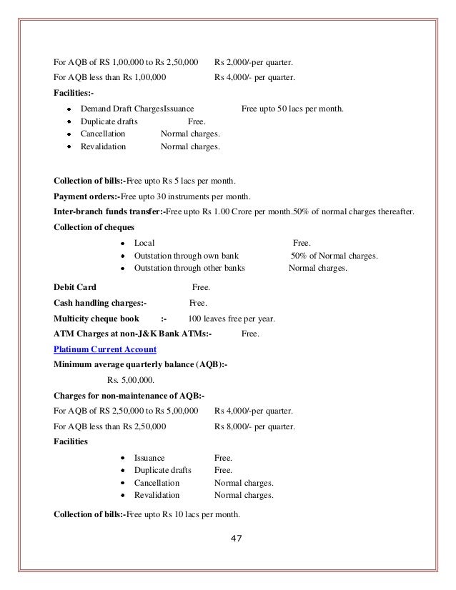 demand jk draft bank j&k surjeet by Consumer bank perception towards singh s