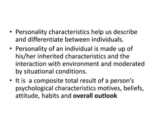Consumer Personality Examples Consumer personality | PPTX