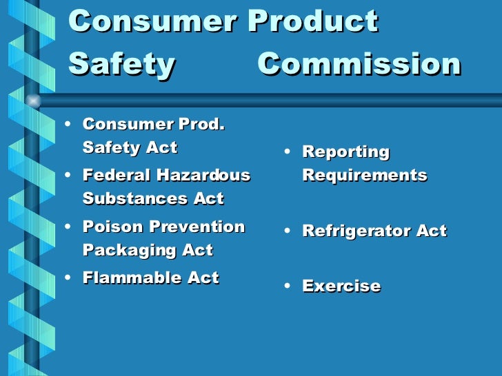 Consumer Product Safety Commission[1]