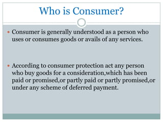 Consumer protection | PPTX