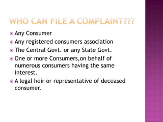 Consumer protection | PPTX