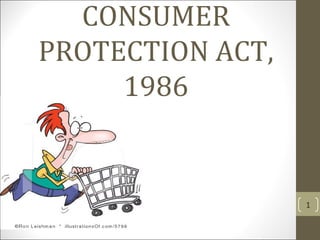 CONSUMER
PROTECTION ACT,
1986
1
 