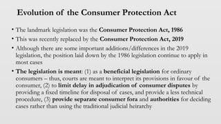 Comprehensive Overview of Consumer Protection Act and Liability Laws | PPTX