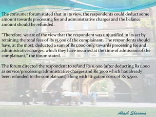 Consumer protection act,1986 | PPTX