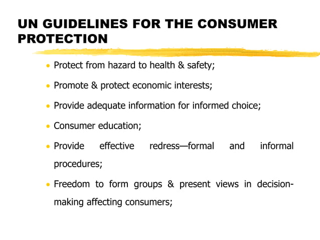 Indian Consumer Protection Act 1986 Ppt