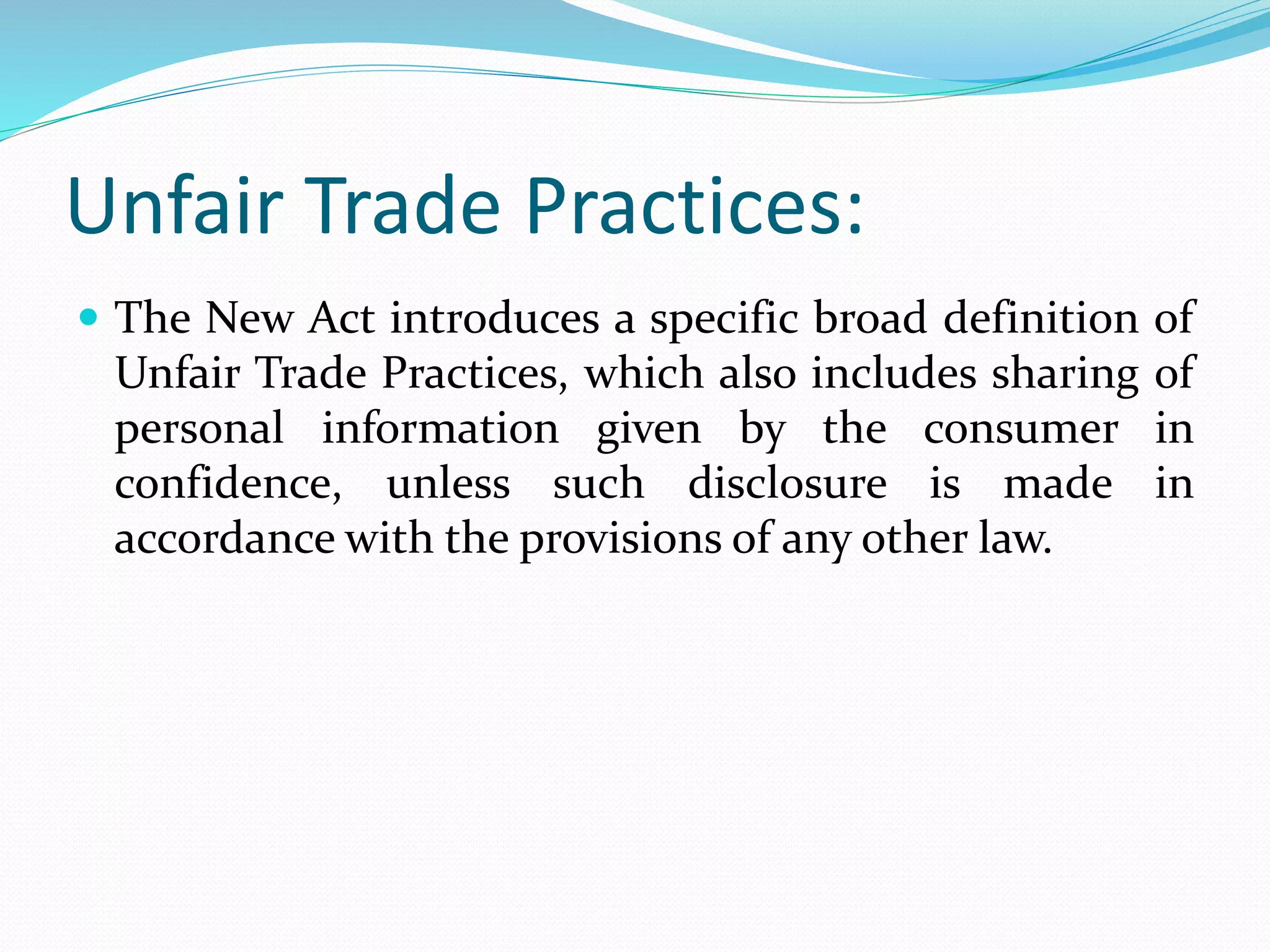 Consumer Protection Act 2019 Pptx