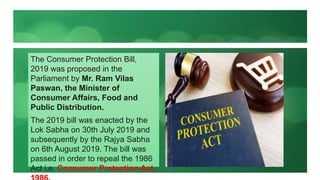 Consumer protection act,2019