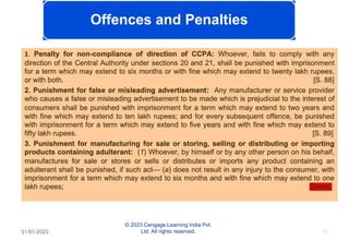© 2023 Cengage Learning India Pvt.
Ltd. All rights reserved.
Offences and Penalties
31-01-2023 25
 