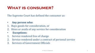 Exceptions Consumer Rights CONSUMER PROTECTION ACT (CPA)- Dr Rahul G Peddawad.pdf