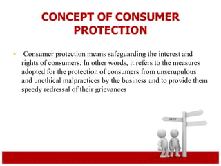 Presentation on Consumer protection act new | PPTX